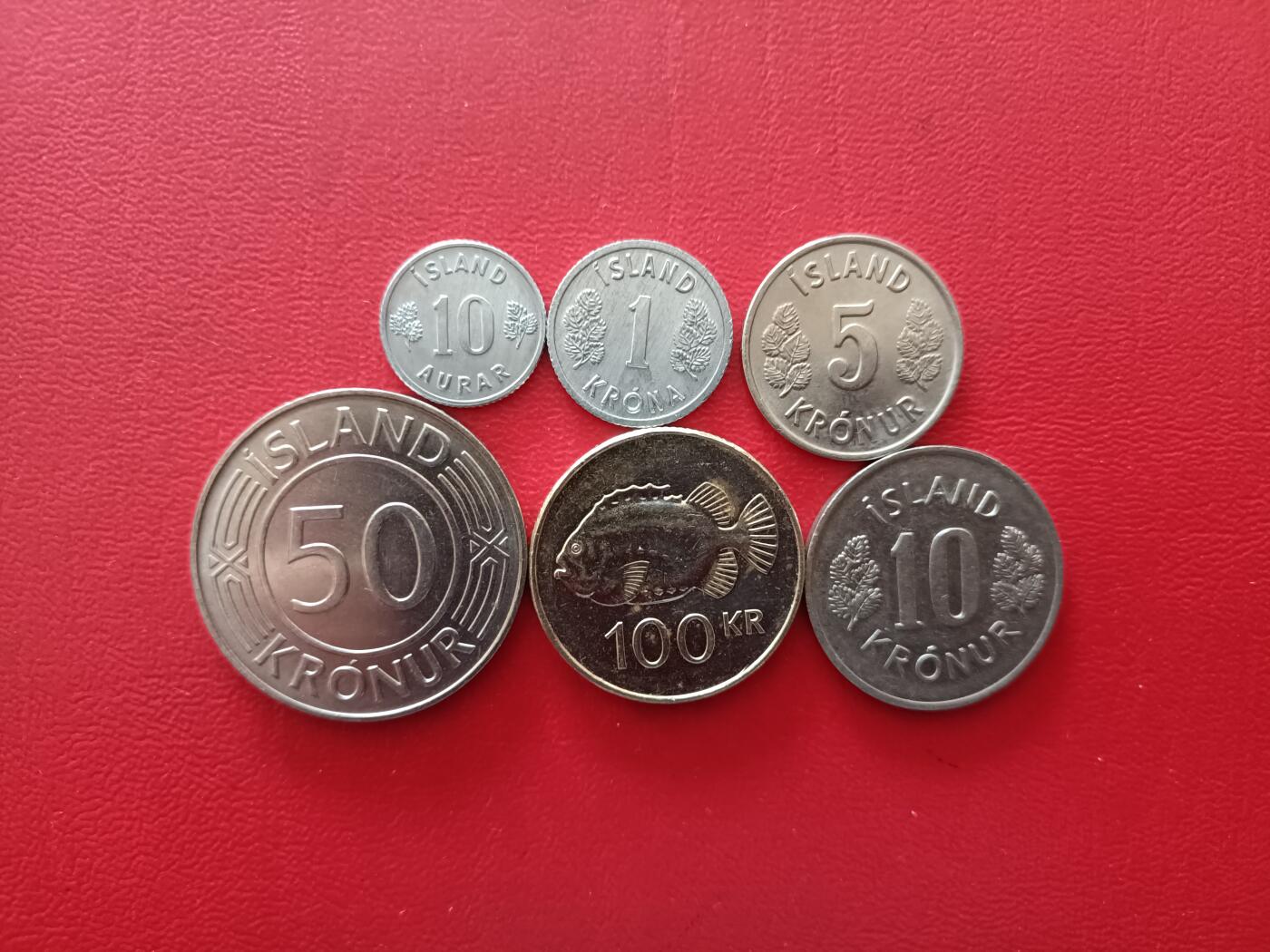 【云涧收藏】第八十场 冰岛6枚