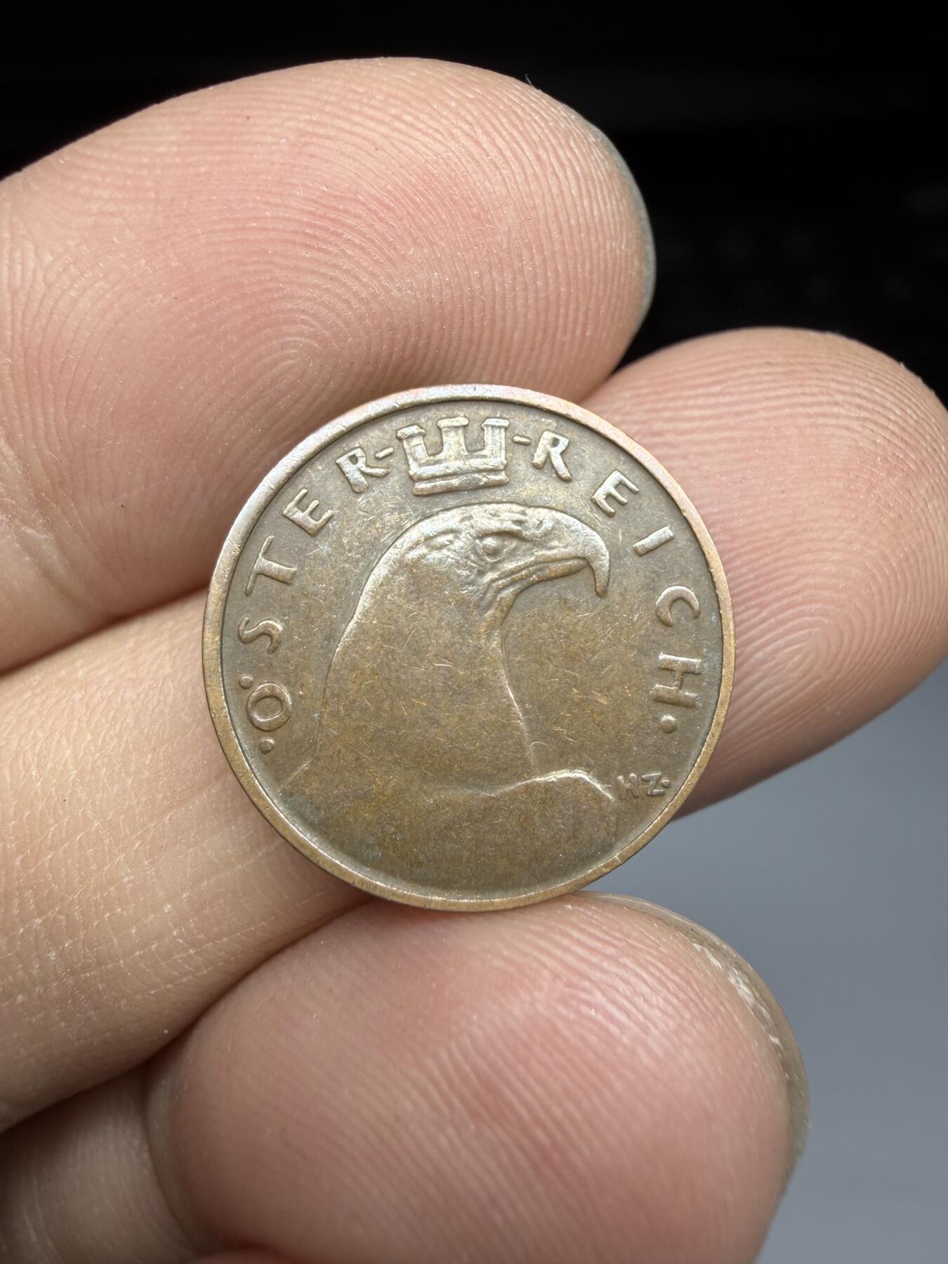 2025年集古藏今外币拍卖第十期-第8场—（总第288拍），可以寄存60天，满160元包邮。 1925年奥地利1格罗申