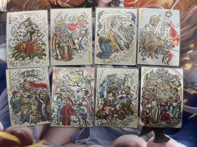 欢迎送拍、零成本上架，释放现金流，合理分配上拍卡品 - 【裸卡】吕冬 8张一套 墨婉文化 