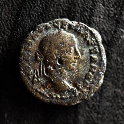 【良泉】第42期【自动场】12月4日晚19.30点开拍！99枚域外古代钱币专场  - 公元222-235年【古罗马·行省】塞维鲁·亚历山大（CEV AΛEXANΔΡOC）铜币，3.92克