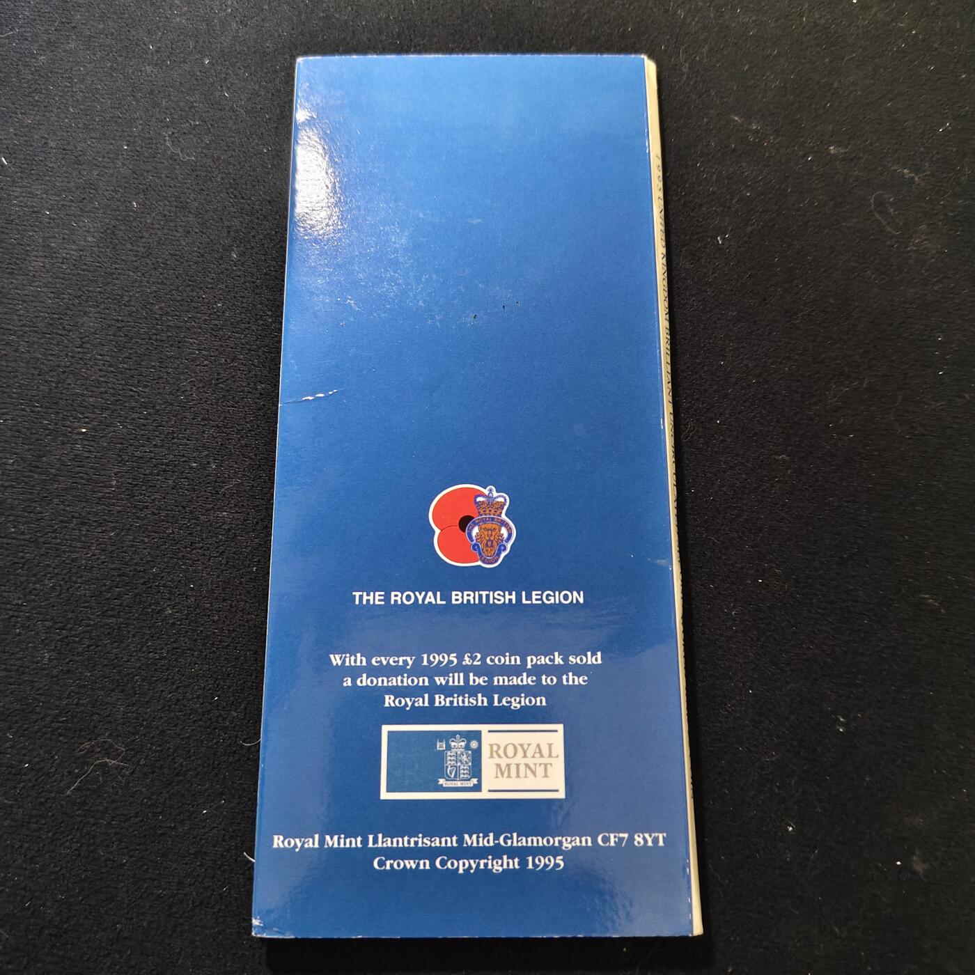 【全场包邮】纯粹捡漏拍480场（免费代拍第17场） 英国1995年2镑二战胜利50周年纪念币