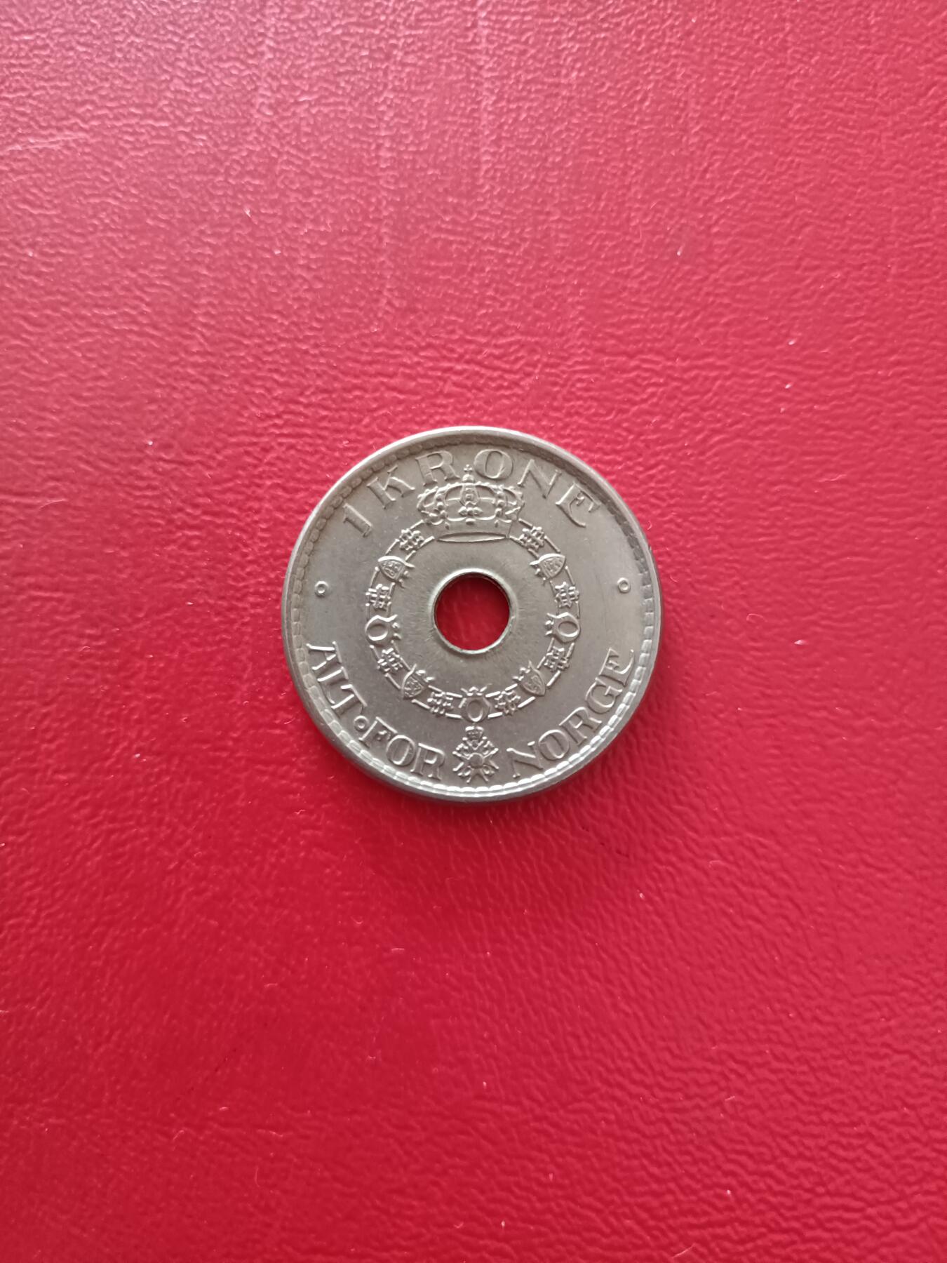 【云涧收藏】第八十场 挪威1950年1克朗