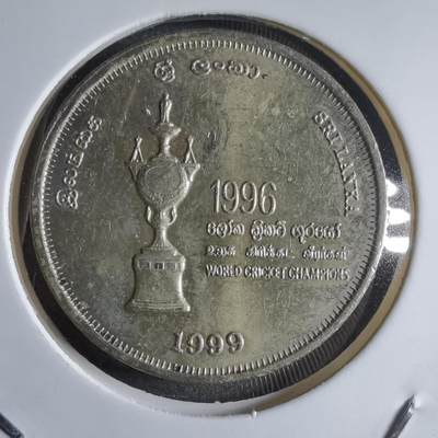 沼泽如烟--第910场 - 斯里兰卡1999年5卢比纪念币