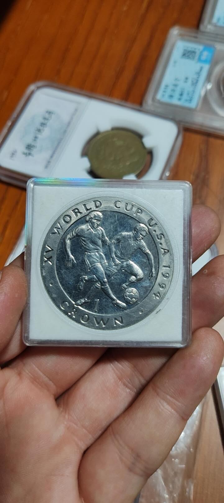 图南收藏 马恩岛克朗币