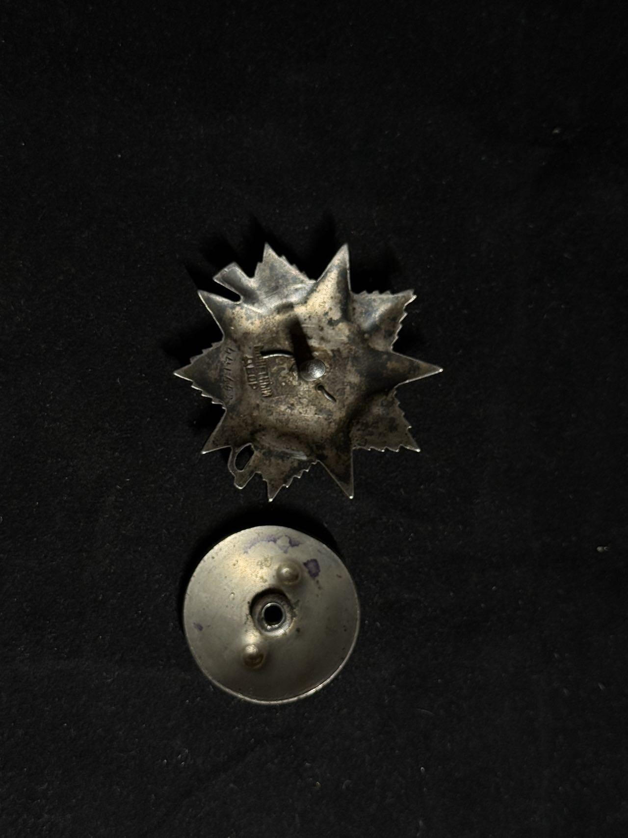 戎马世界章牌大赏第108期 苏联二级卫国战争勋章，档案已查，得主领导自己的排消灭58人，俘虏8人，在巷战中消灭15人，品相比较差，党徽后换，珐琅破损