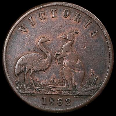 修遠堂世界钱币第九十四期 - 1862年澳大利亚1便士代用币