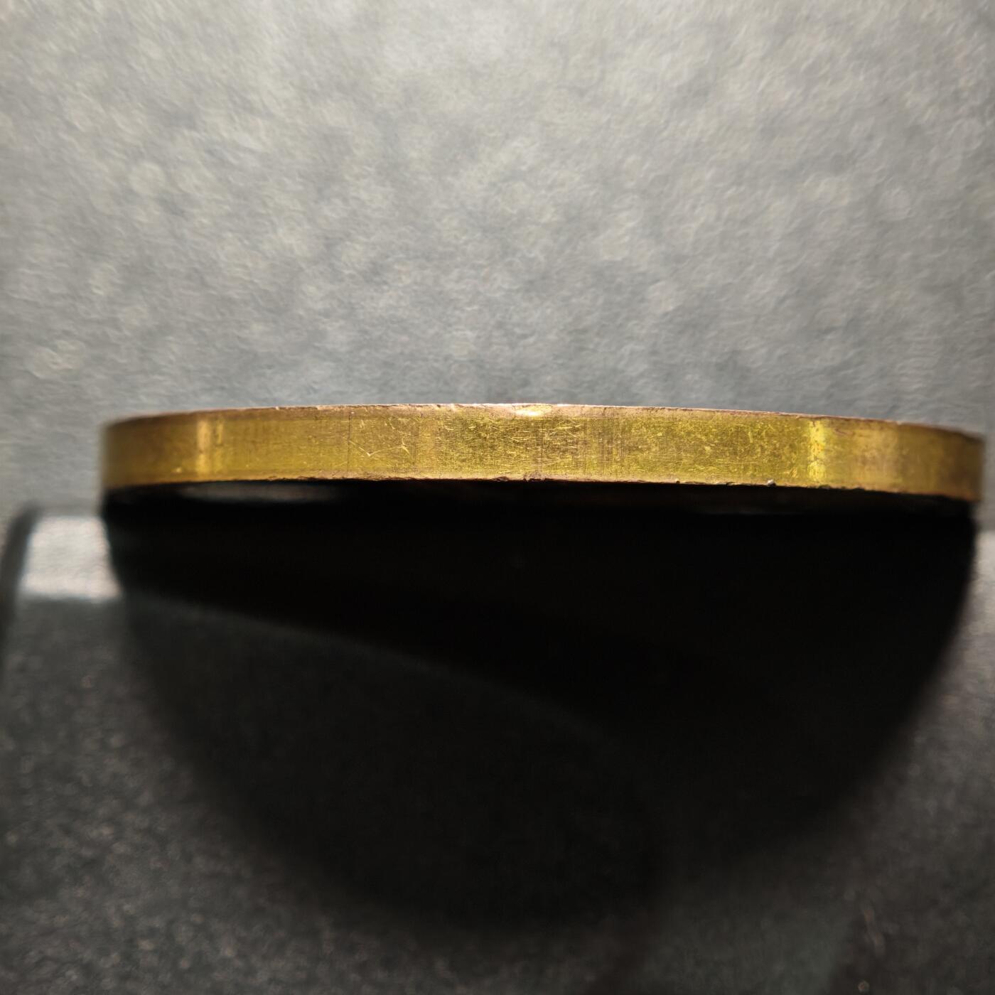 【德藏】世界币章拍卖第154期（拍品征集中~欢迎藏友联系） 1923年 德国符腾堡乌尔姆大教堂修缮镀金纪念铜章 直径约：41.4mm；重约：32g 金水十足 细节丰富