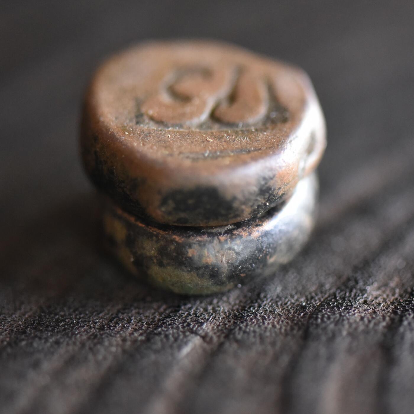 【良泉】第42期【自动场】12月4日晚19.30点开拍！99枚域外古代钱币专场   【藏家出品B】总重26.72克，公元16-17世纪【莫卧儿】半丹大铜币两枚