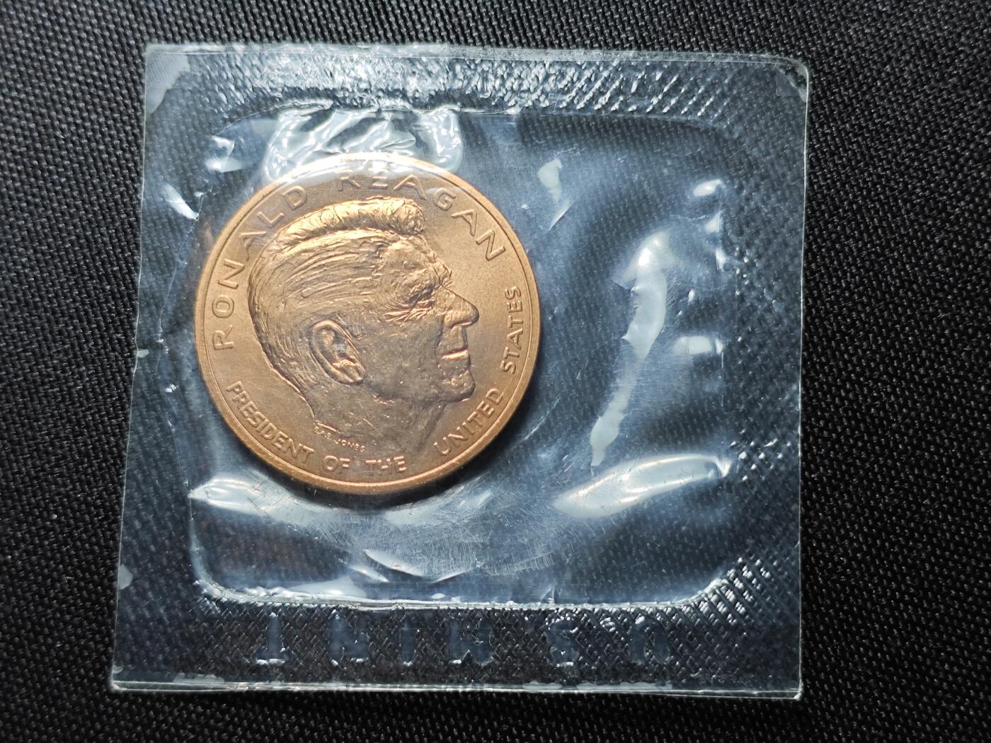 KK钱币收藏小铺 （套币 好品/批量散币 银币）专场  2月预留时间 周末发货   美国总统纪念铜章 原封