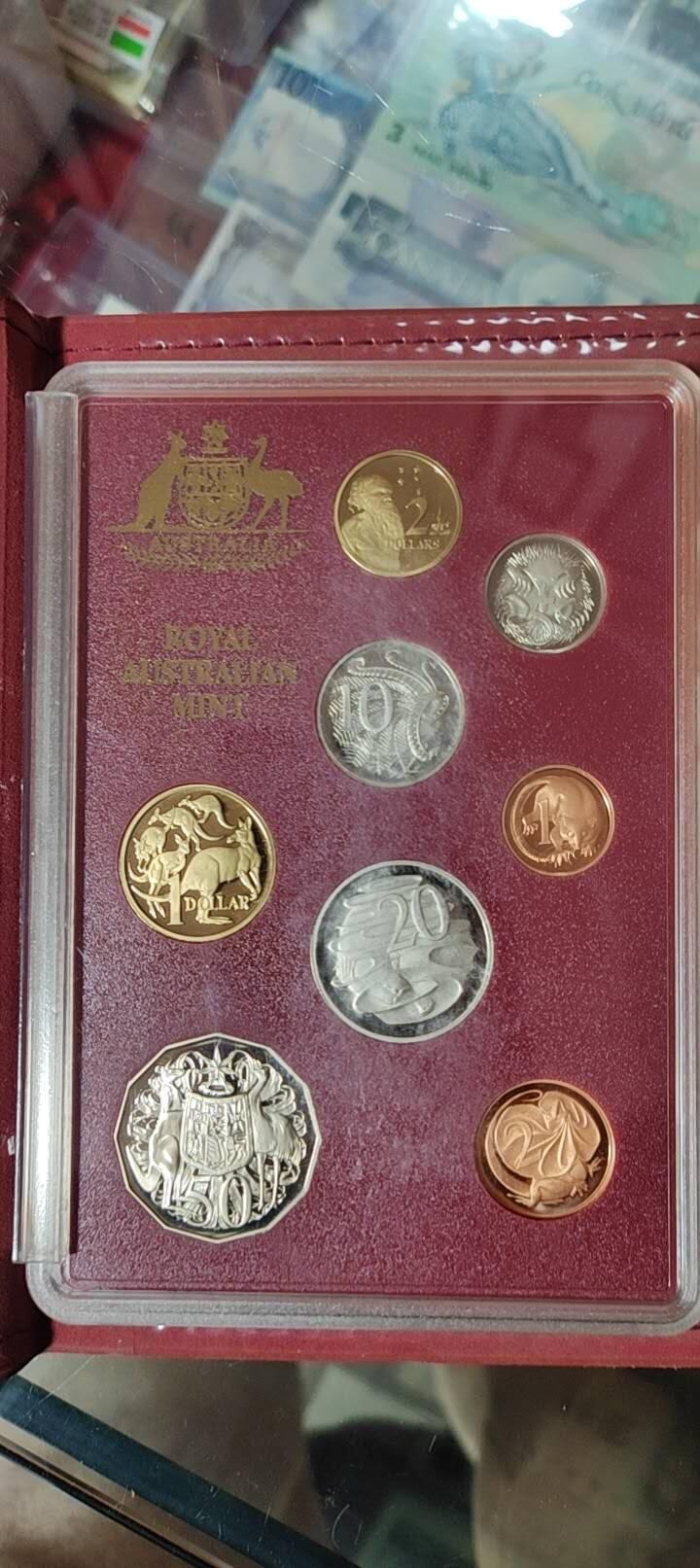 图南收藏 澳大利亚1989精制币