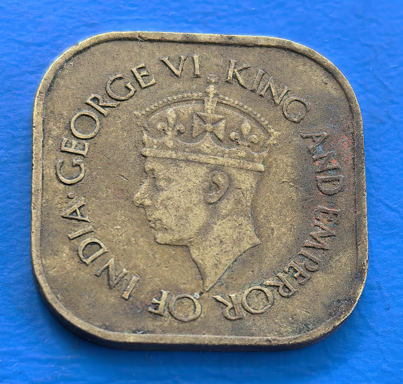 外国优质老铜币银币，未完待续 锡兰1945年5分