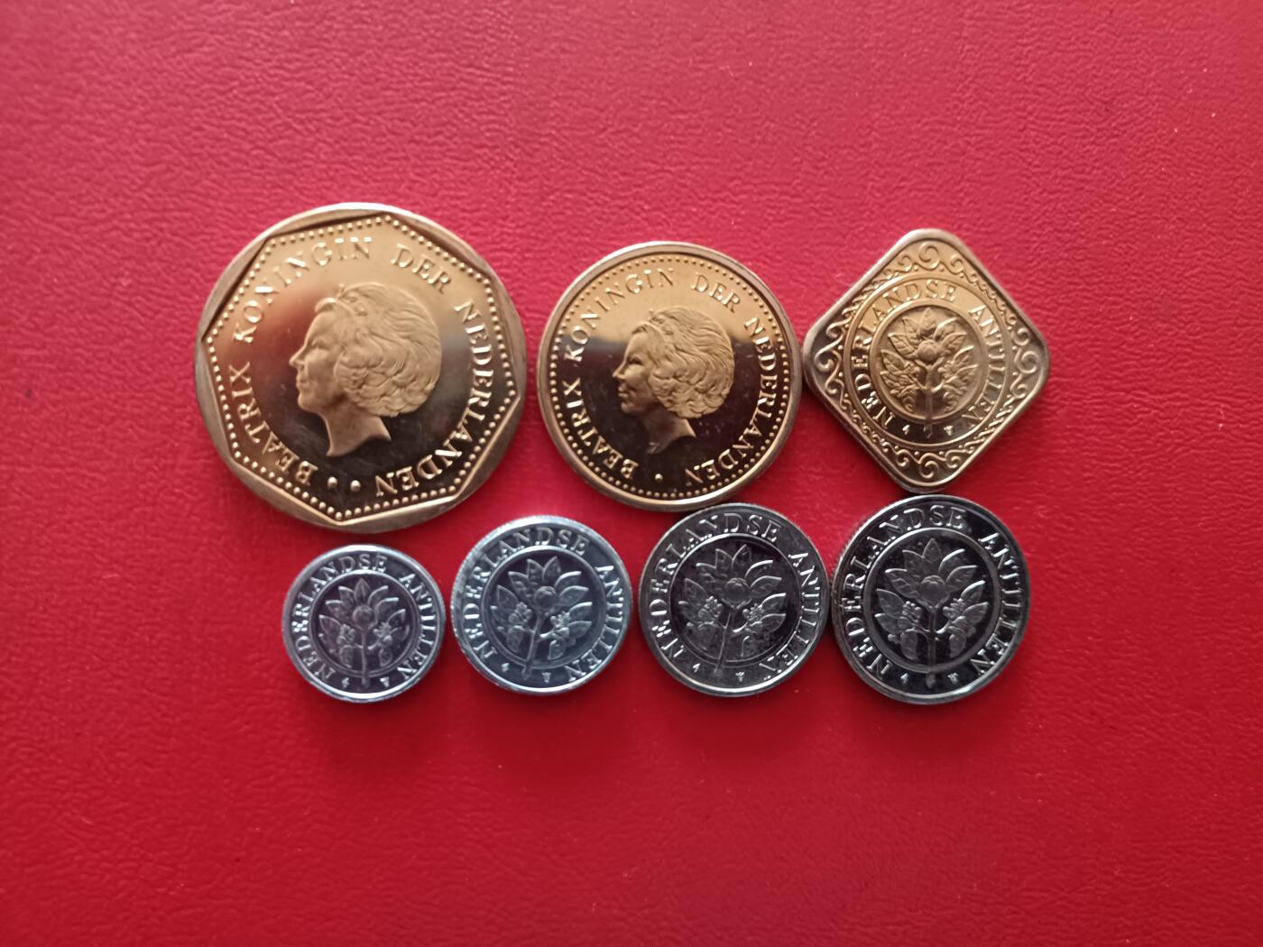 【云涧收藏】第八十场 荷属安的列斯1989年套币