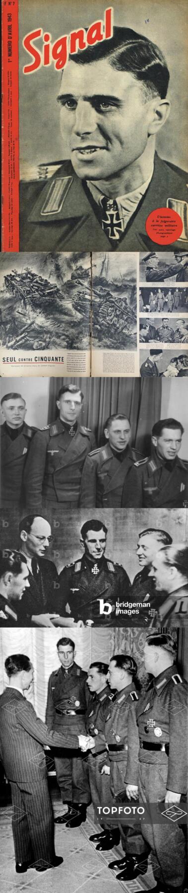 小驴勋章奖章收藏11月22日周六晚六点拍卖（珍爱和平，收藏战争，铭记历史，勿忘国耻，忠党爱国。有偿代拍，送拍规则在简介最后，参拍须阅读规则后再参拍，关系到运费包装发货时效真假辨别等关键信息，拍卖时不再发原图，看大图店主微信码在拍卖店铺介绍里） 最狡猾最出名的突击炮王牌“橡叶军士长”Hugo Primozic战后亲签