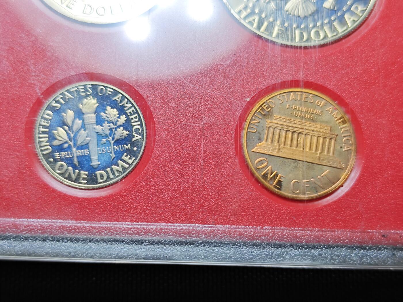 KK钱币收藏小铺 （套币 好品/批量散币 银币）专场  2月预留时间 周末发货  1980美国清年精制套币 含苏珊一元精制币 氧化