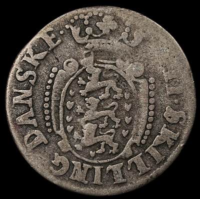 修遠堂世界钱币第九十四期 - 1693年丹属格吕克斯塔特市4 SKILLING银币 石勒苏益格-荷尔斯泰因的港口城市，今属德国 1.71g