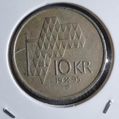 沼泽如烟--第910场 - 瑞典1995年10克朗