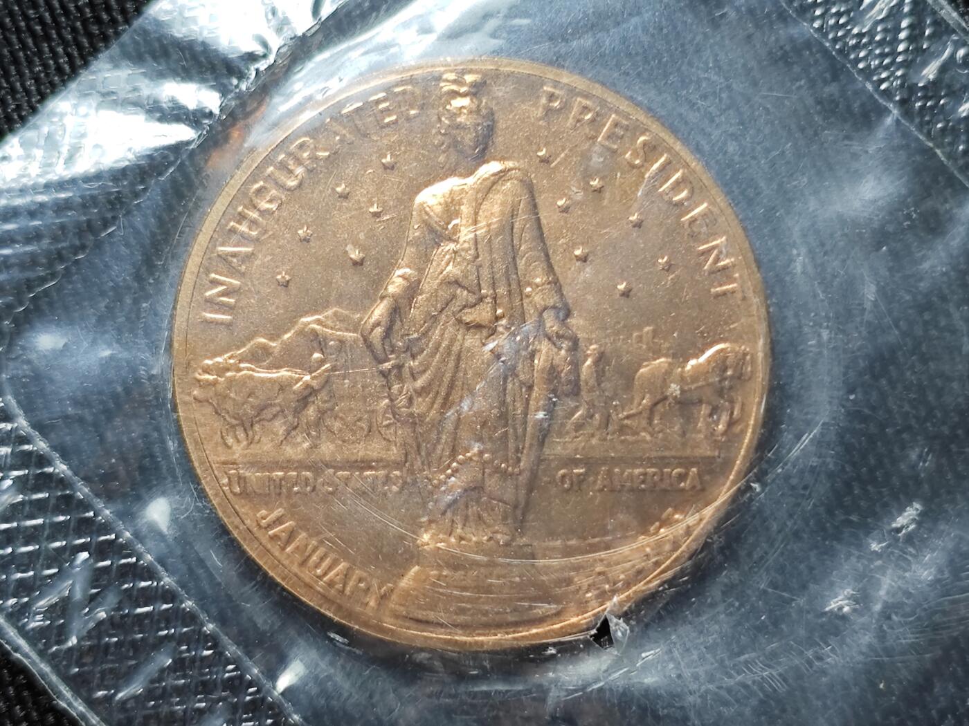 KK钱币收藏小铺 （套币 好品/批量散币 银币）专场  2月预留时间 周末发货  美国总统纪念铜章 原封