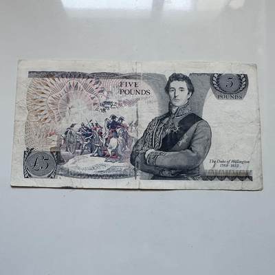 🌹外币初藏🌹🐯2025年第131场  每周二四六晚8️⃣点 接代拍 - 英国1971版五英镑