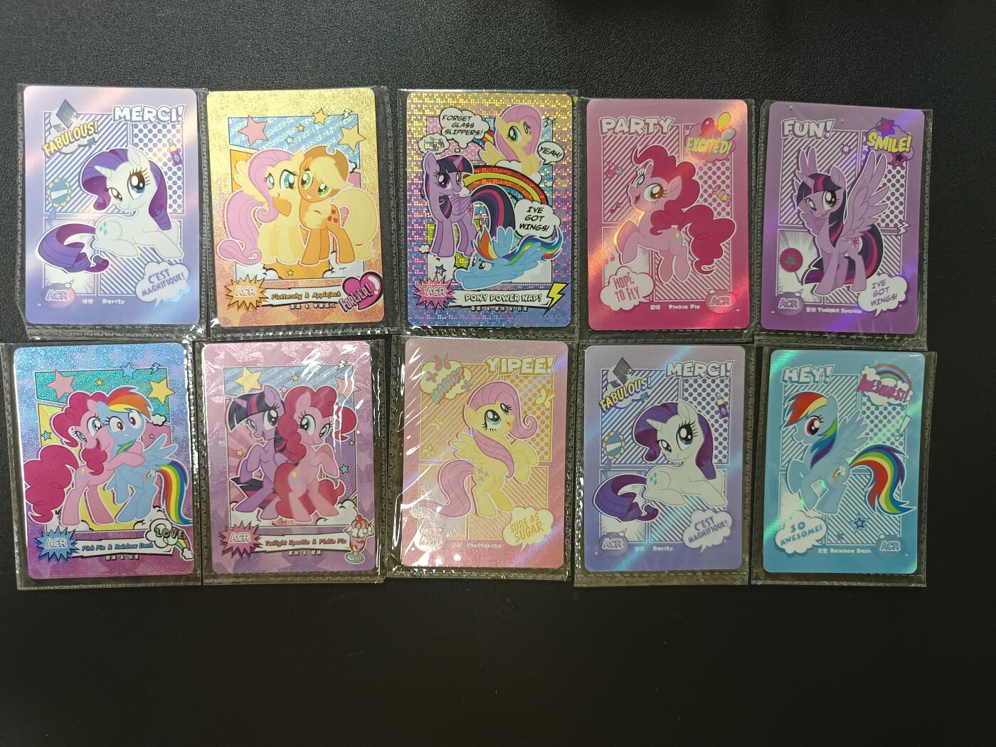 天玑星卡拍第141期《11.24周一截拍》持续收拍收评中 满赠卡需备注 卡游 小马宝莉 友谊绘影十张