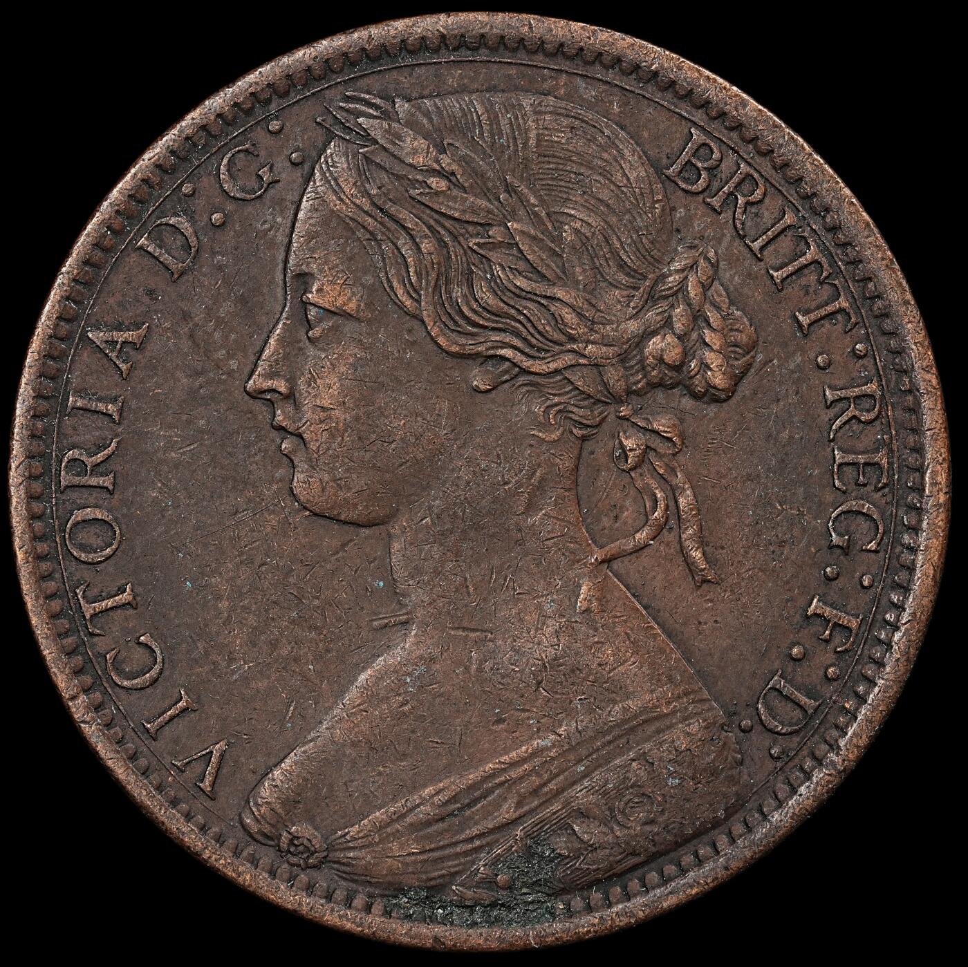 修遠堂世界钱币第九十四期 1872年英国1便士铜币