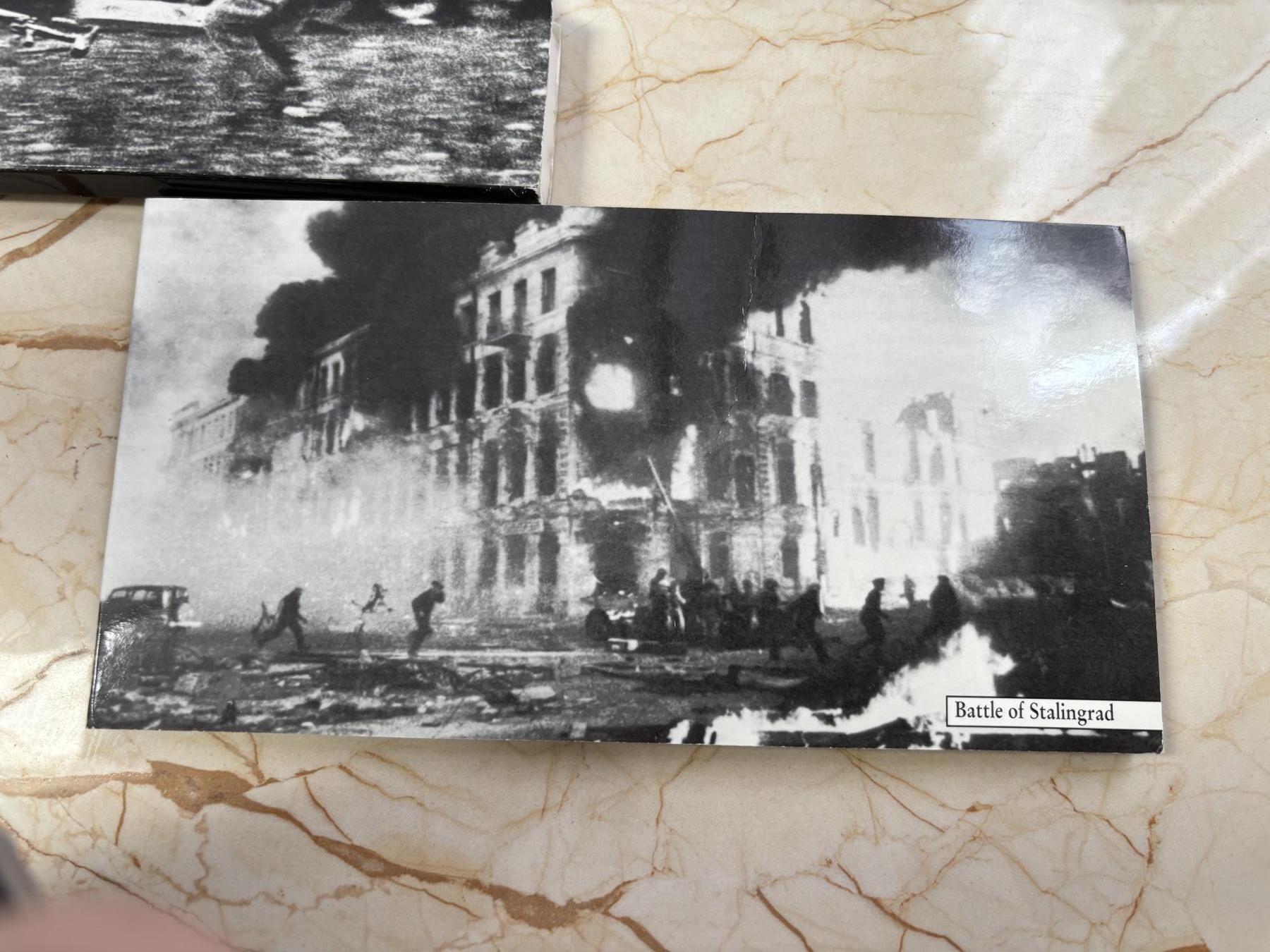 第182期拍卖 俄罗斯1995年第二次世界大战纪念币10枚套卡册