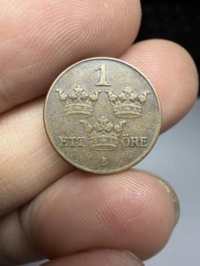 2025年集古藏今外币拍卖第十期-第8场—（总第288拍），可以寄存60天，满160元包邮。 - 1939年瑞典1欧尔