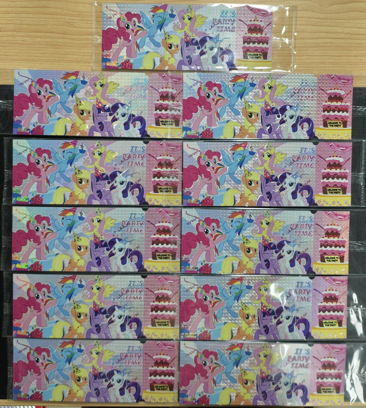 天玑星卡拍第140期《11.20周四截拍》持续收拍收评中 满赠卡需备注 卡游 小马宝莉 镭射票 十一张