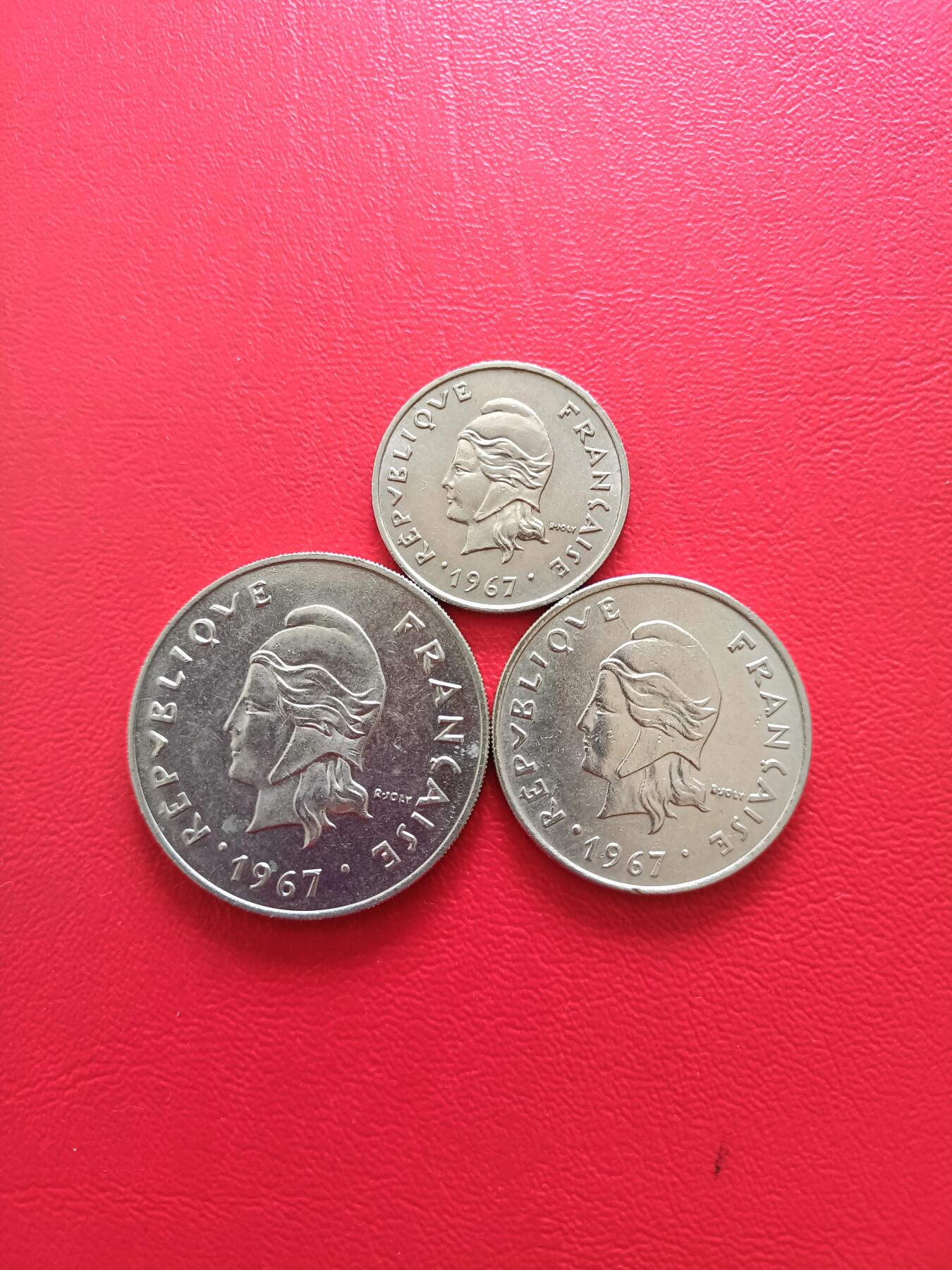 【云涧收藏】第八十场 法属波利尼西亚1967年3枚套