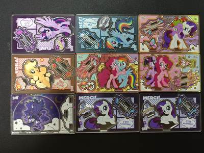 天玑星卡拍第141期《11.24周一截拍》持续收拍收评中 满赠卡需备注 - 卡游 小马宝莉 立牌九张