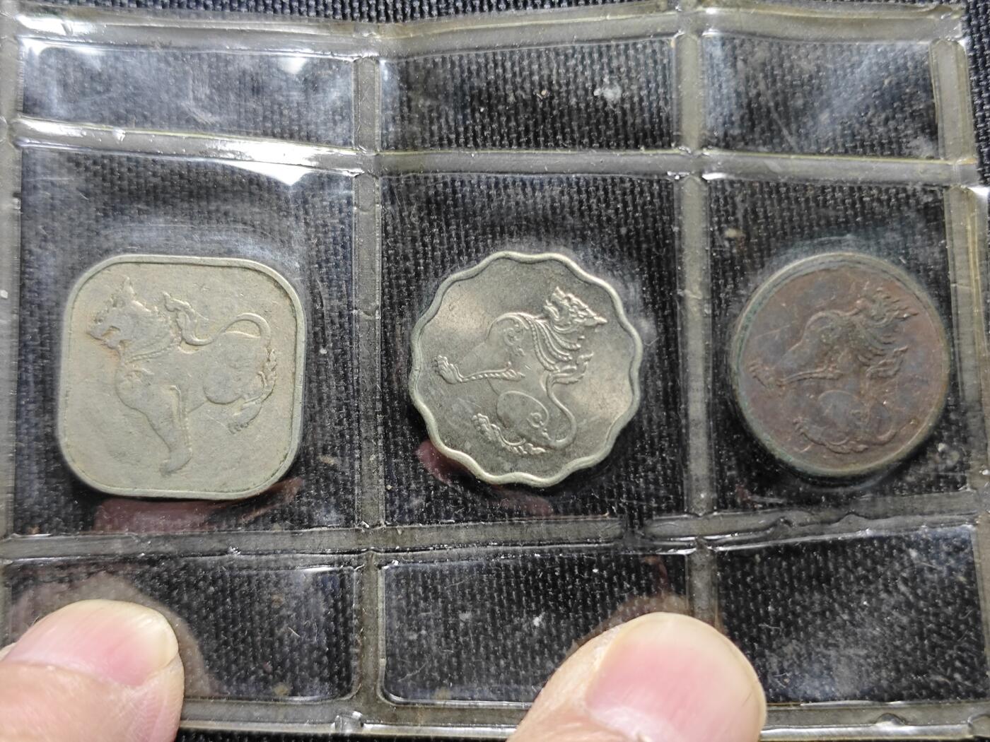 KK钱币收藏小铺 （套币 好品/批量散币 银币）专场  2月预留时间 周末发货  缅甸麒麟套币