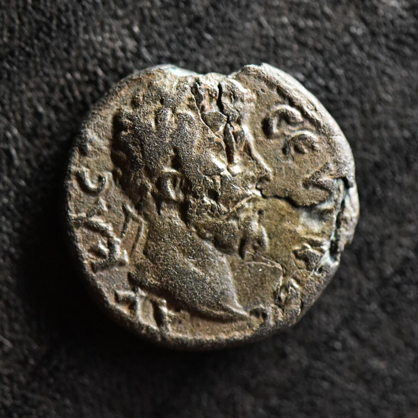 【良泉】第42期【自动场】12月4日晚19.30点开拍！99枚域外古代钱币专场  公元193-211年【古罗马·行省】塞普提米乌斯·塞维鲁（CEΠ CEYHΡOC）铜币，4.5克