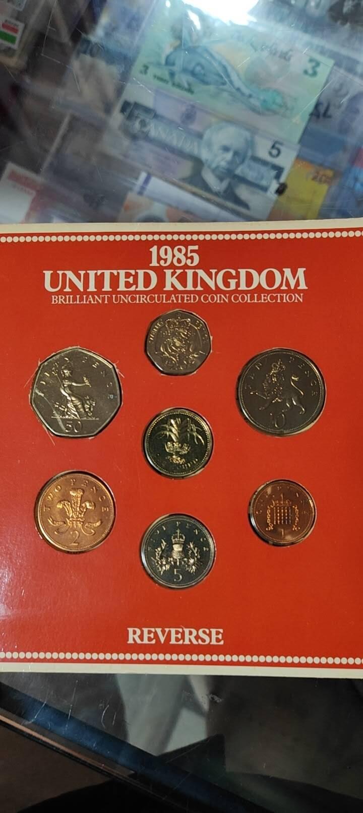 图南收藏 英国套币