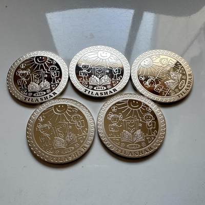 🌹外币初藏🌹🐯2025年第131场  每周二四六晚8️⃣点 接代拍 - 哈萨克斯坦2021年100坚戈纪念币  精制币 5枚组