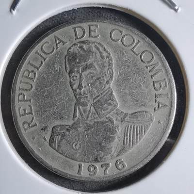 沼泽如烟--第910场 - 哥伦比亚1976年1比索