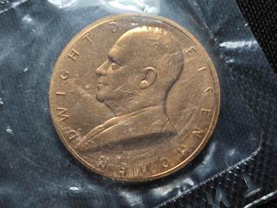 KK钱币收藏小铺 （套币 好品/批量散币 银币）专场  2月预留时间 周末发货 -  美国总统纪念铜章 原封