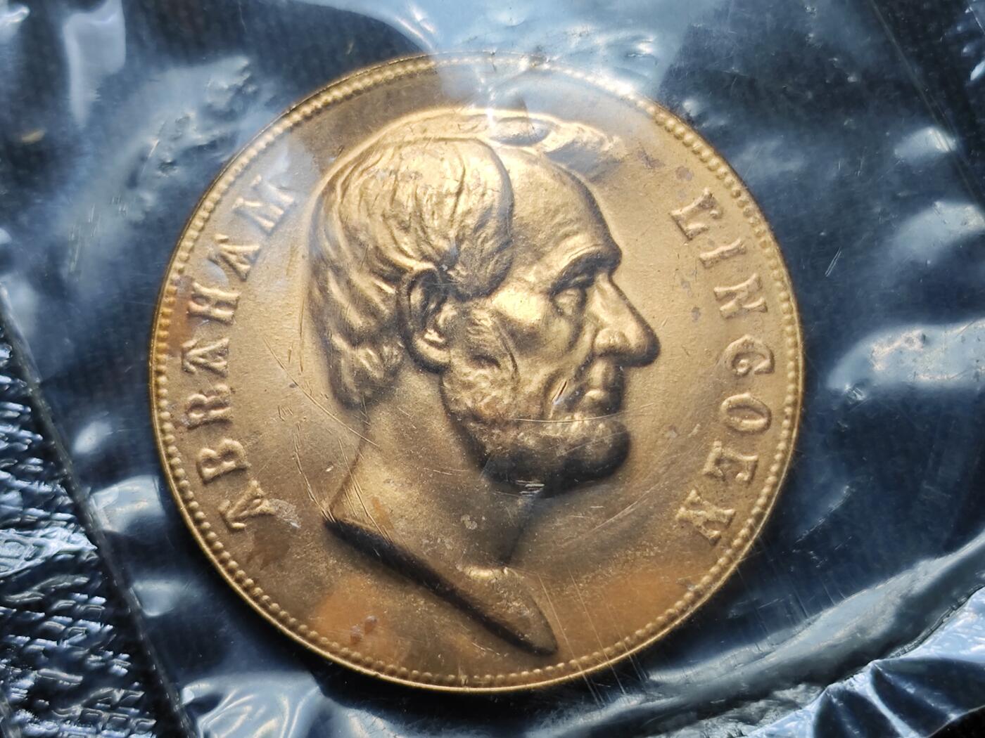 KK钱币收藏小铺 （套币 好品/批量散币 银币）专场  2月预留时间 周末发货   美国总统纪念铜章 原封