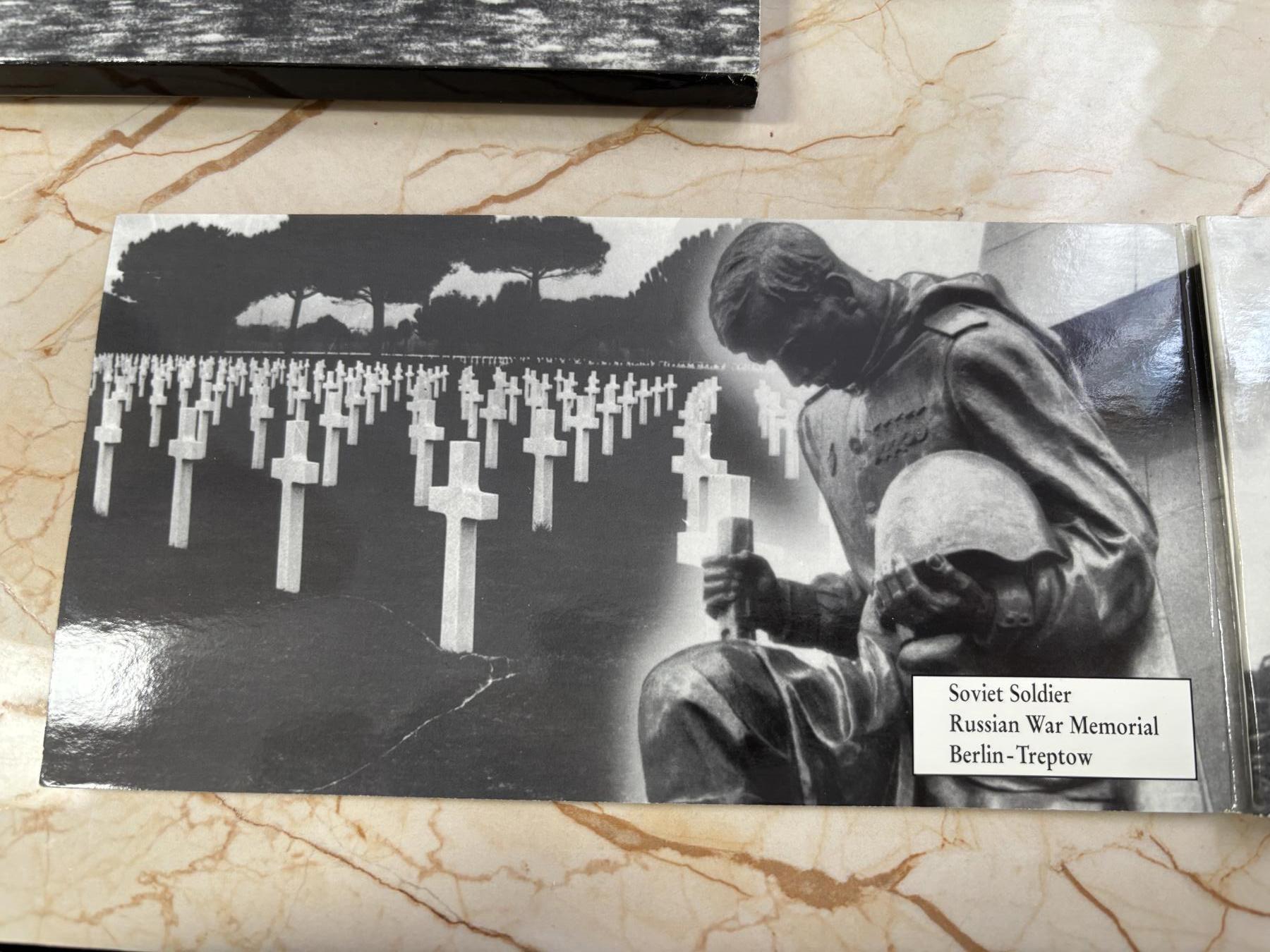 第182期拍卖 俄罗斯1995年第二次世界大战纪念币10枚套卡册