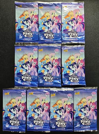 天玑星卡拍第144期《12.1周一截拍》持续收拍收评中 满赠卡需备注 - 卡游 小马宝莉 友谊永恒卡 彩虹包 十包