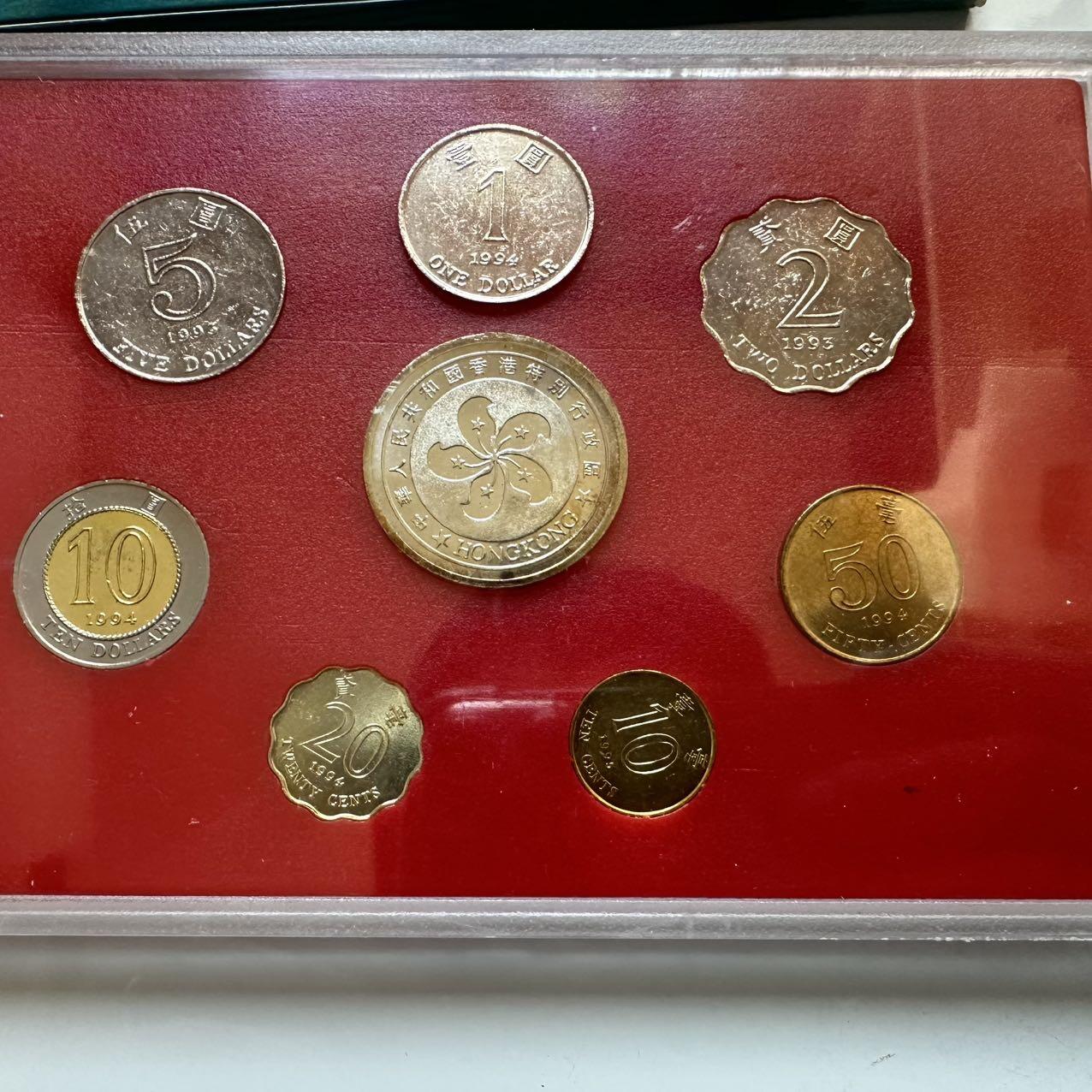 🌹外币初藏🌹🐯2025年第131场  每周二四六晚8️⃣点 接代拍 香港回归紫荆花套币b