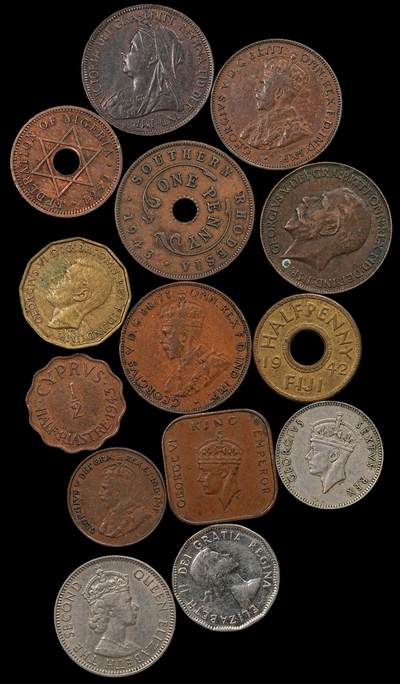 修遠堂世界钱币第九十四期 - 英国，英属海外领地钱币 第二组