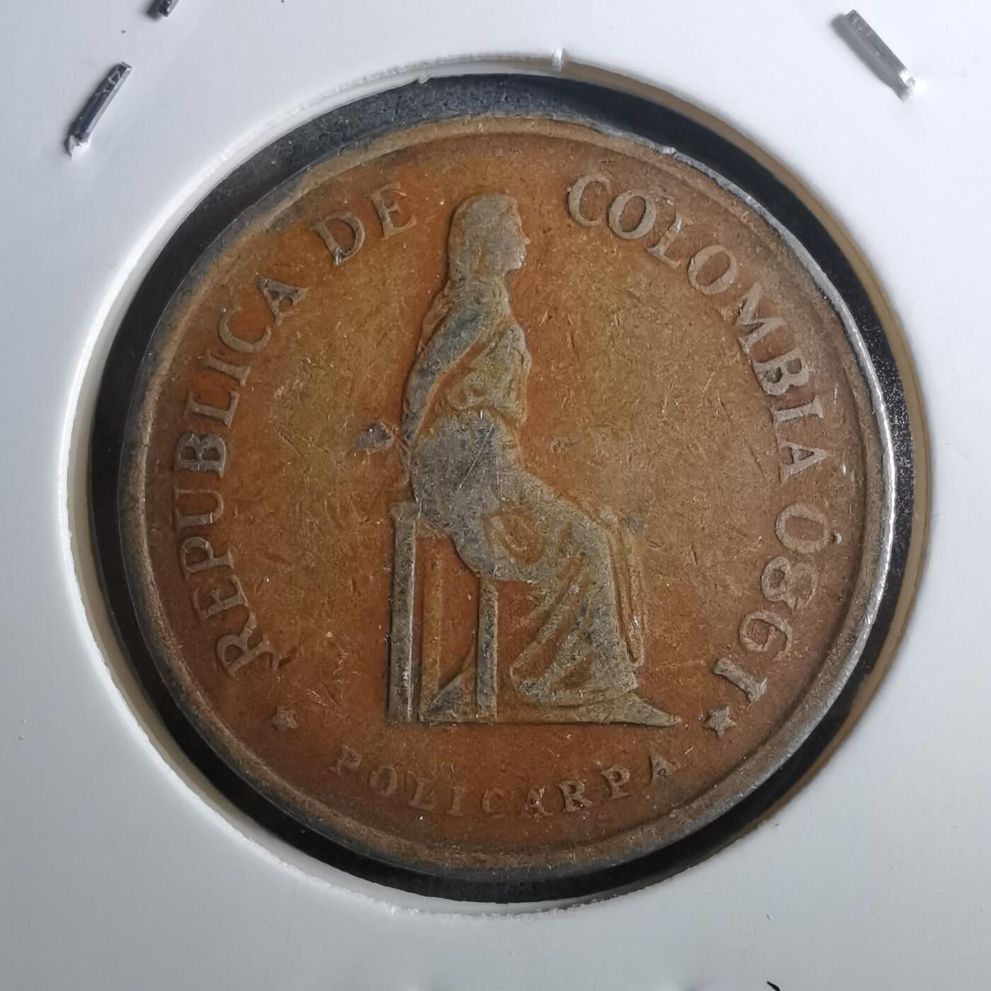 沼泽如烟--第910场 哥伦比亚1980年1比索