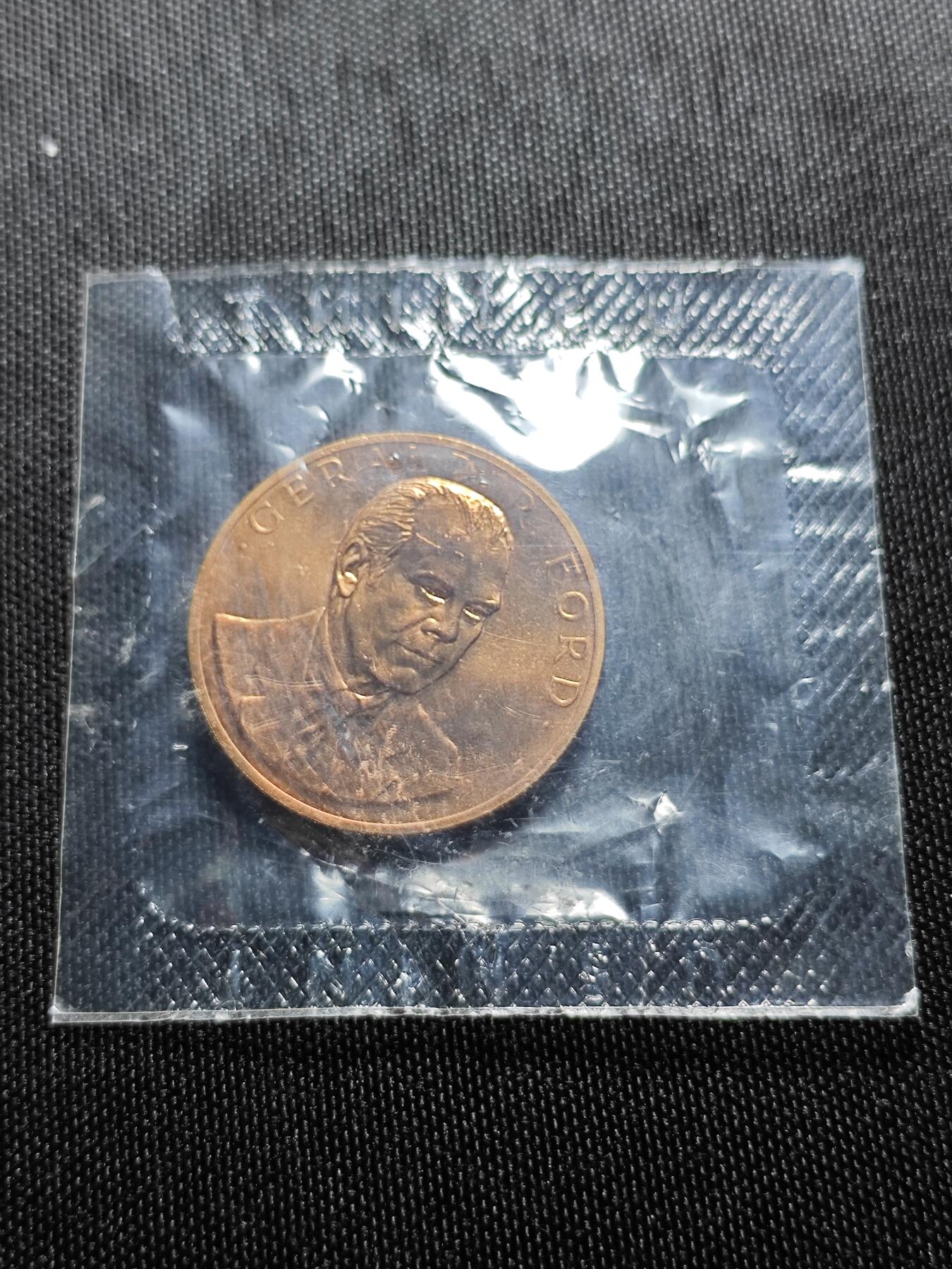 KK钱币收藏小铺 （套币 好品/批量散币 银币）专场  2月预留时间 周末发货 1974 美国总统纪念铜章 原封