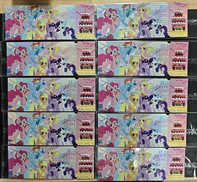 天玑星卡拍第144期《12.1周一截拍》持续收拍收评中 满赠卡需备注 - 卡游 小马宝莉 镭射票 十张