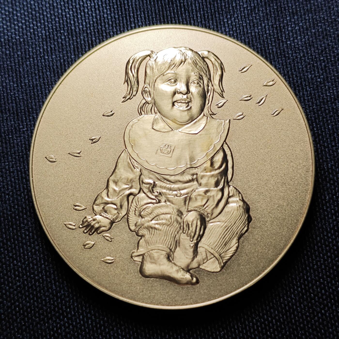 KK钱币收藏小铺 （套币 好品/批量散币 银币）专场  2月预留时间 周末发货   平成4年 日本官方造币厂 樱花大铜章