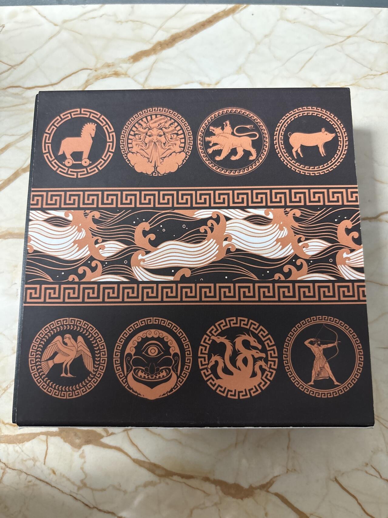 第183期拍卖 纽埃2023年希腊史诗奥德赛奥德修斯和女巫 3盎司纪念银币，999银，发行500枚，