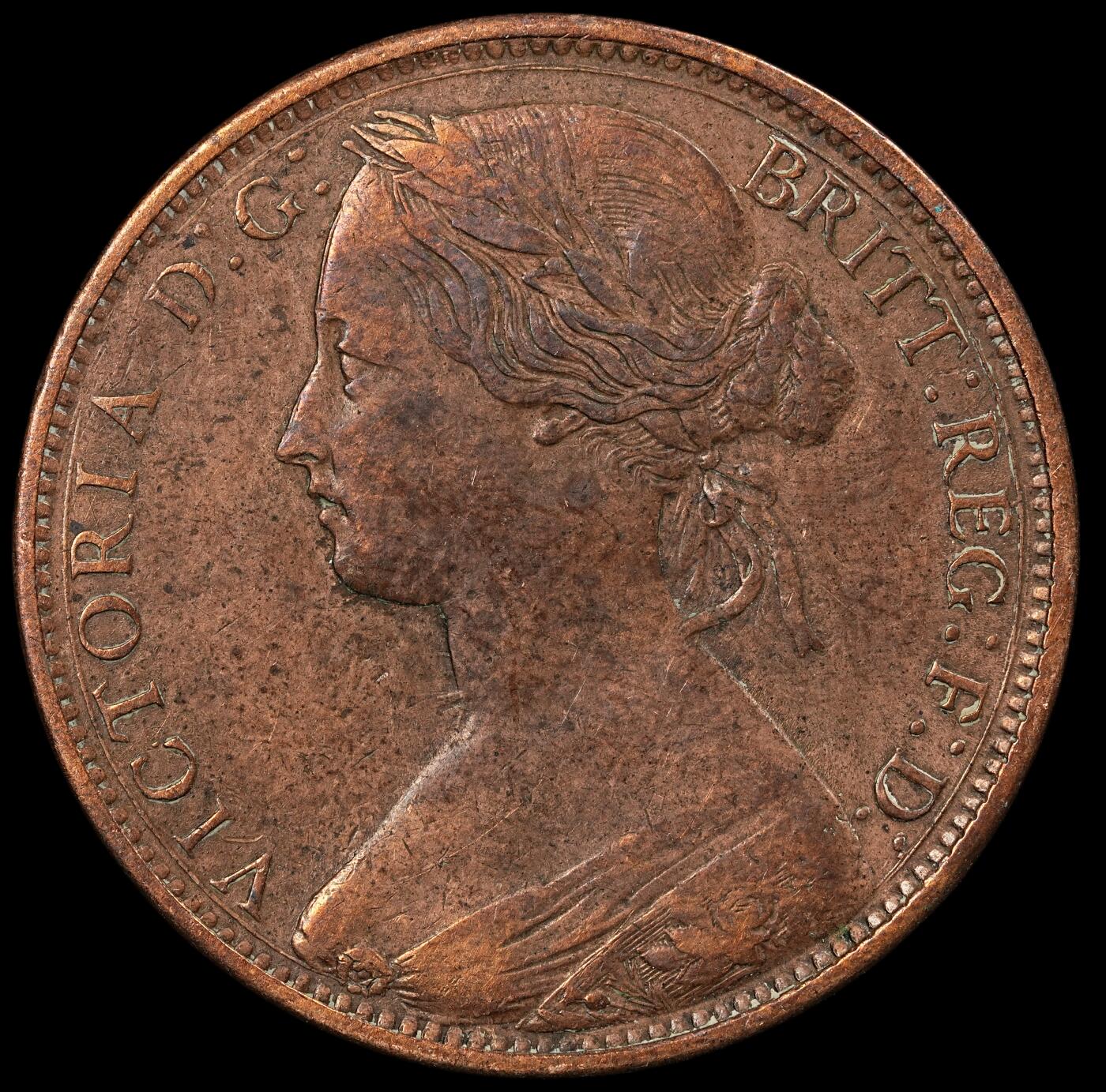 修遠堂世界钱币第九十四期 1862年英国1便士铜币