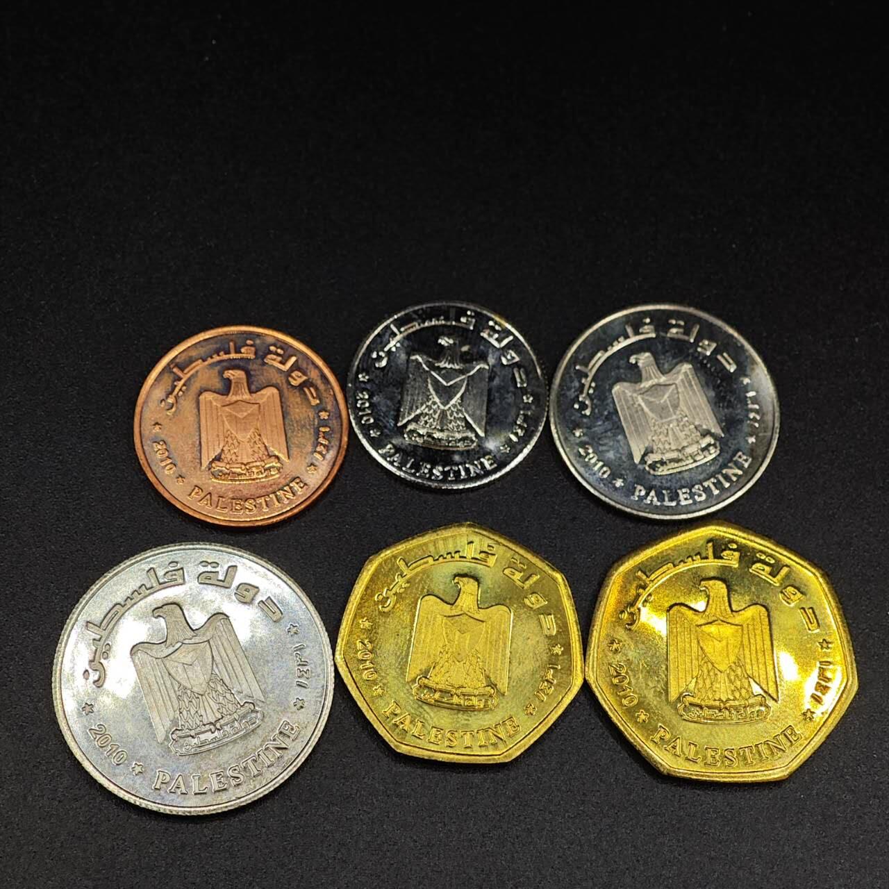 【淘币小摊】实时拍第八百零三拍   散币套币场   满百包邮可预留二周 每周一统一发货   巴勒斯坦2010年动物6枚套