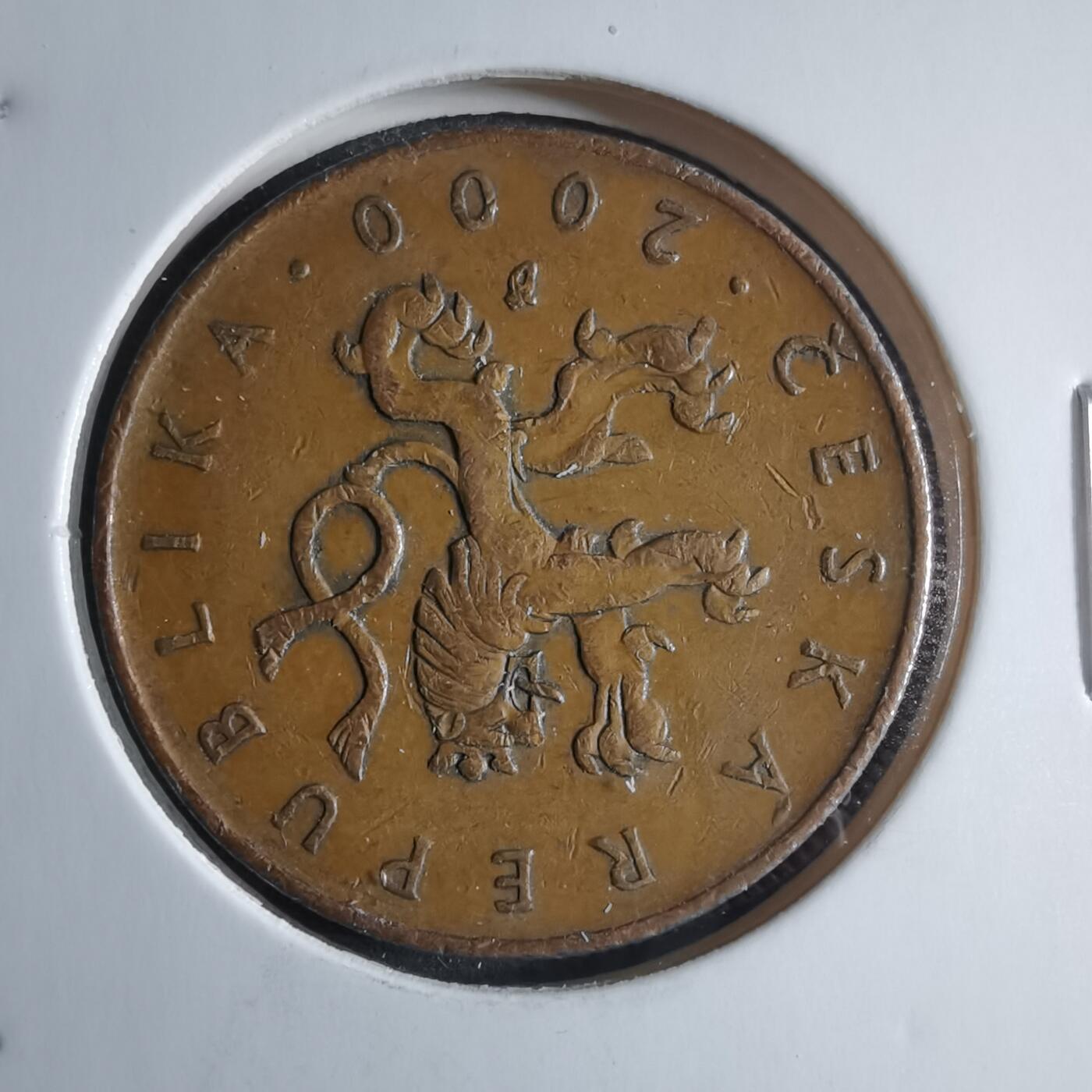 沼泽如烟--第910场 捷克2000年10克朗纪念币