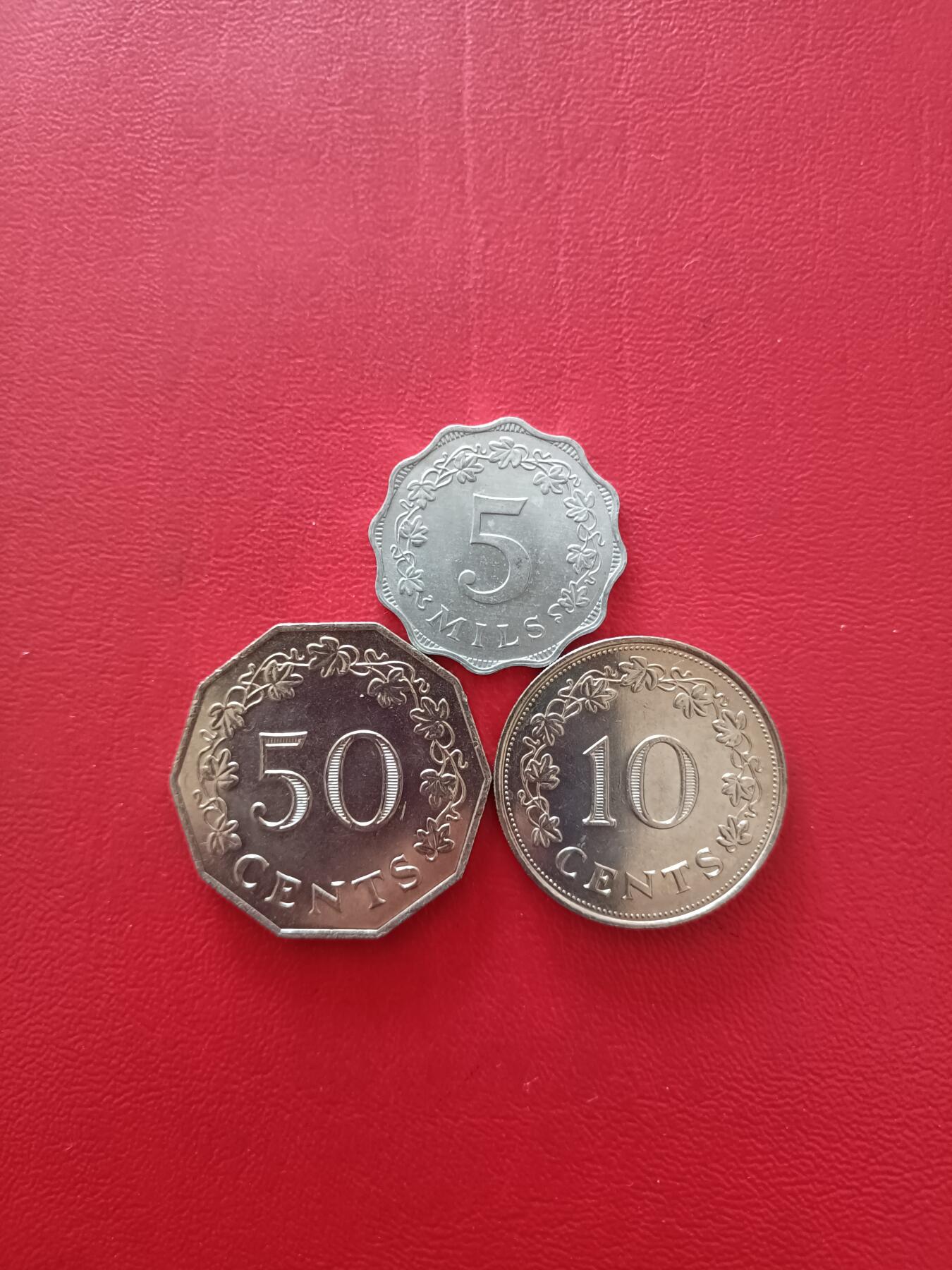 【云涧收藏】第八十场 马耳他1972年3枚