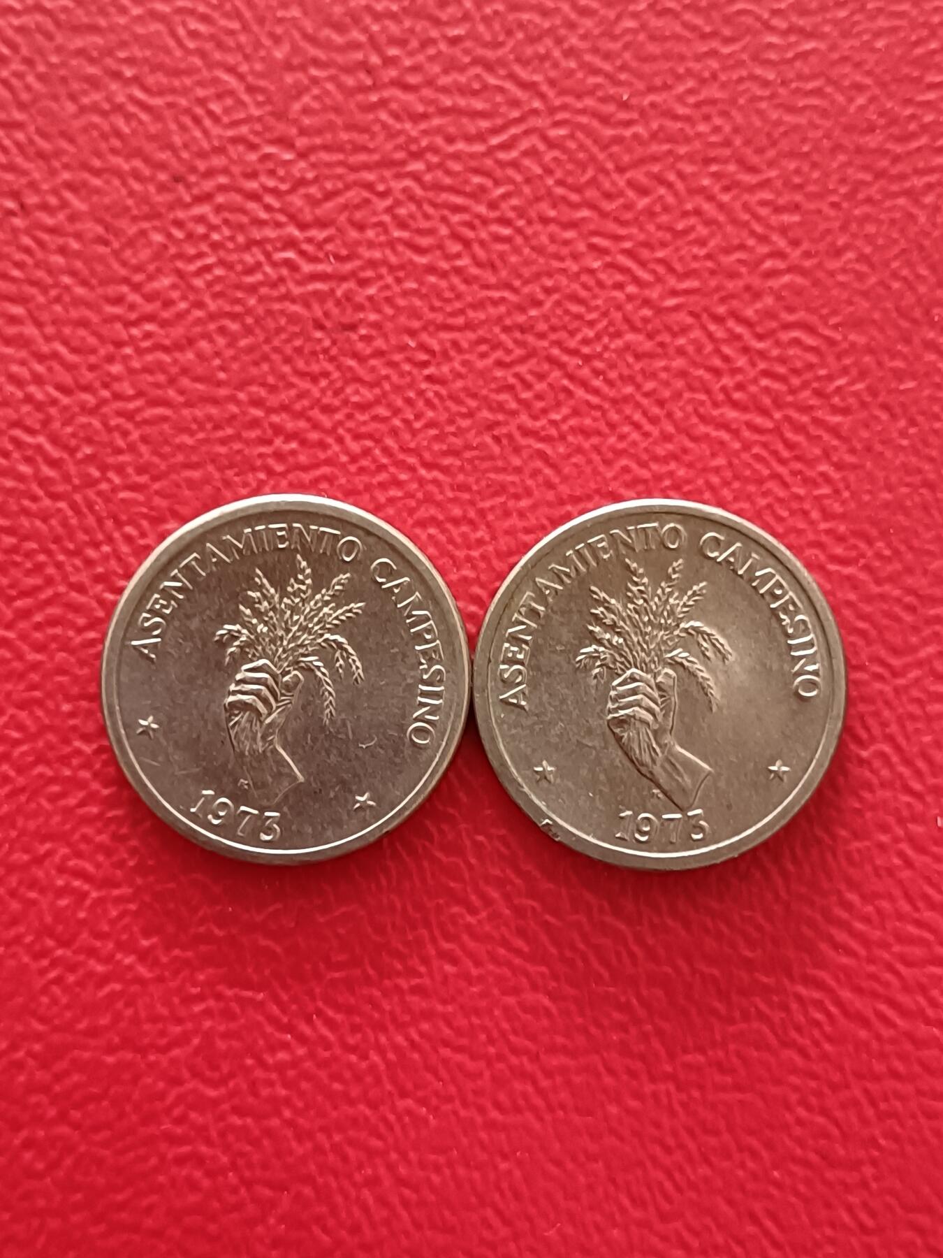 【云涧收藏】第八十场 巴拿马1973年FA0袖珍纪念币2枚